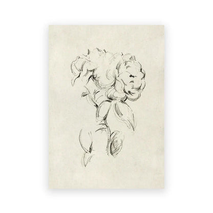 Vintage Farmhouse Landscape Canvas Wall Art - Posters