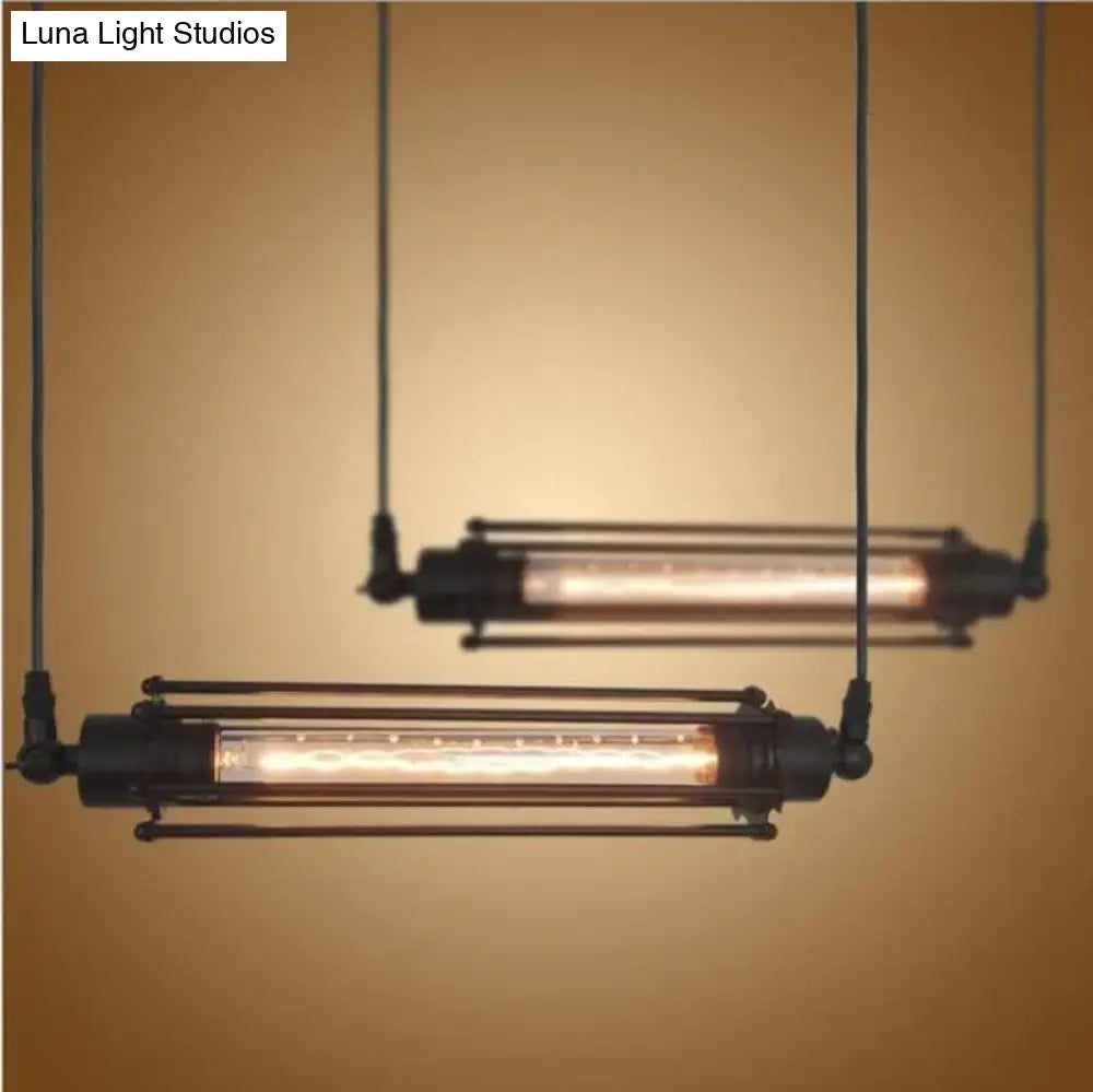 Vintage Flute Pendant Light Fixtures, Industrial Retro Pendant Lamp For Kitchen Island Bar Living Room E27 Luminaire