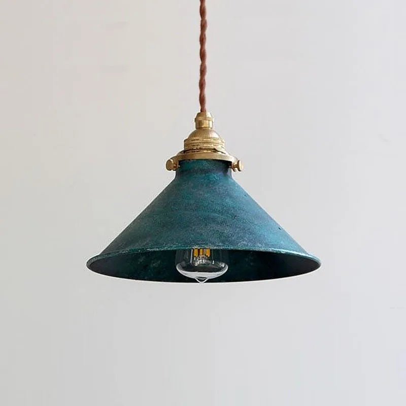 Vintage Industrial Black Iron Pendant Light - Decorbites