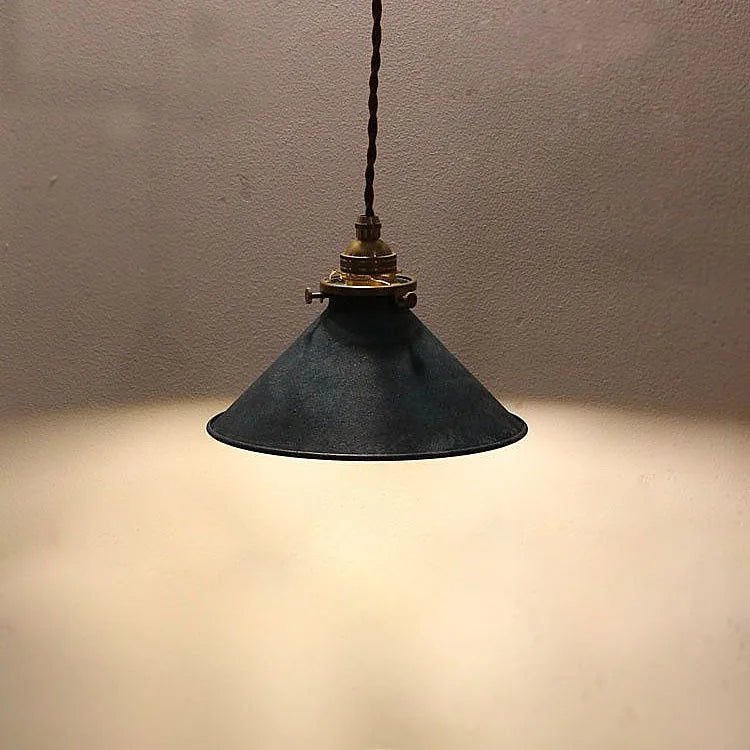 Vintage Industrial Black Iron Pendant Light - Decorbites