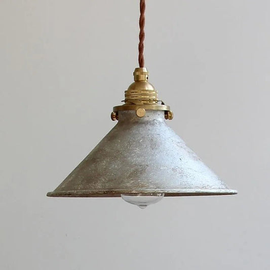 Vintage Industrial Black Iron Pendant Light - Decorbites