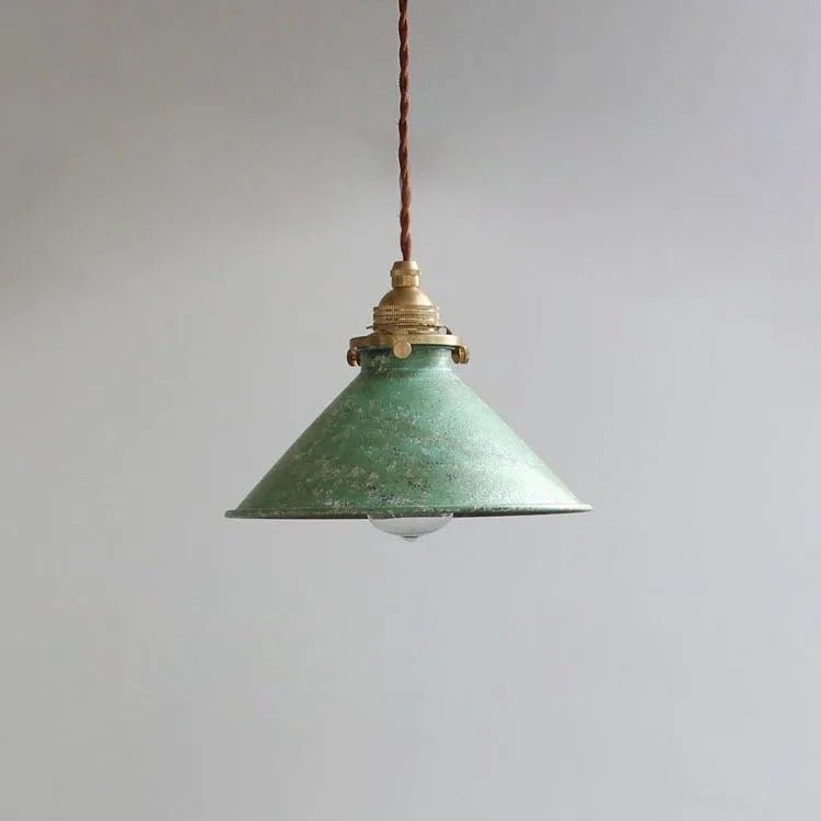 Vintage Industrial Black Iron Pendant Light - Decorbites