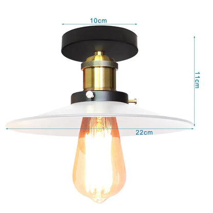 Vintage industrial flush mount light with black base brass stem and frosted glass shade for kitchen decorbites industrial flush