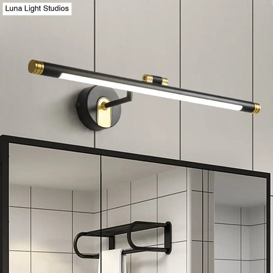 DecorBites™ DecorBites™ Vintage LED Metal Tubular Vanity Light Wall Sconce for Bath