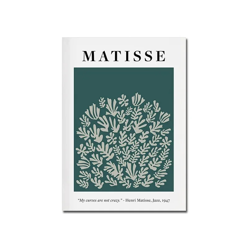 Vintage Minimalist Black and White Canvas Print - Posters