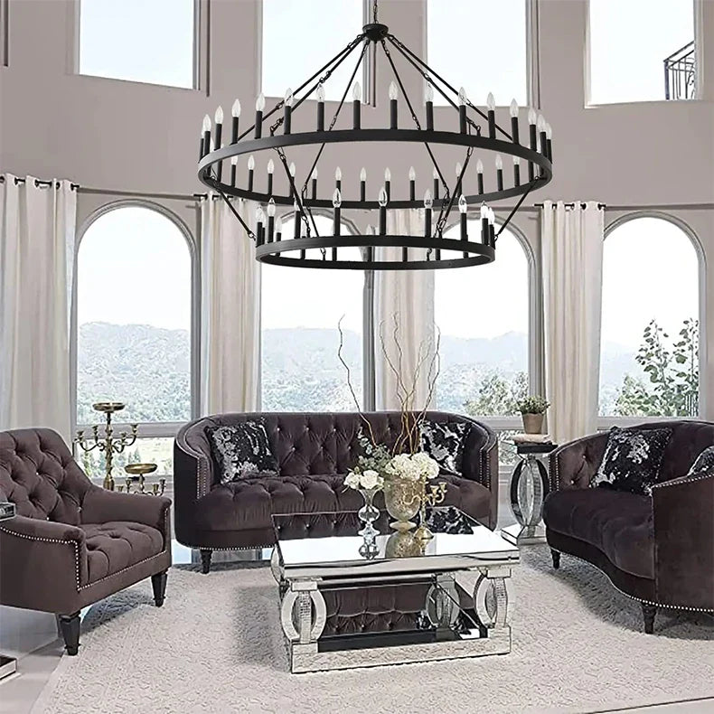 Vintage Modern LED Pendant Chandelier Light - Chandelier
