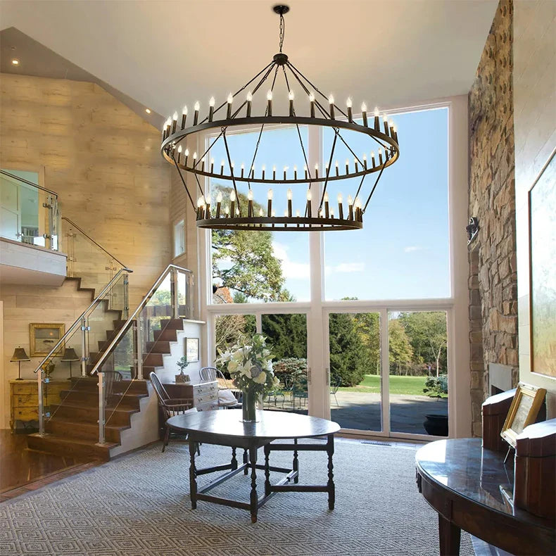 Vintage Modern LED Pendant Chandelier Light - Chandelier