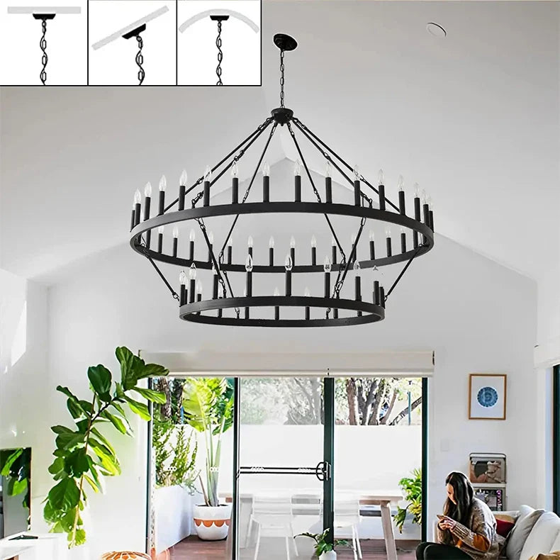 Vintage Modern LED Pendant Chandelier Light - Chandelier