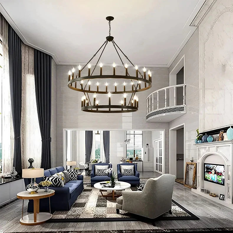 Vintage Modern LED Pendant Chandelier Light - Chandelier