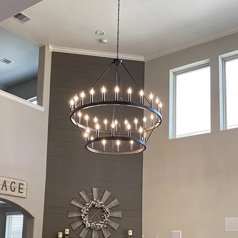 Vintage Modern LED Pendant Chandelier Light - Chandelier