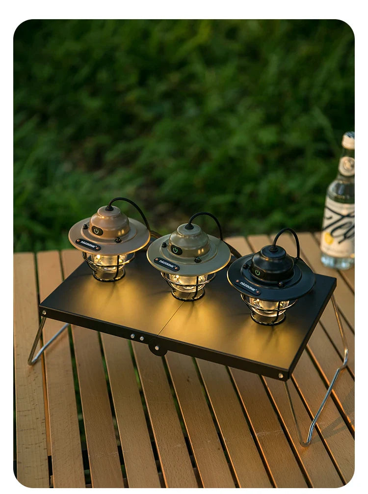 Vintage Outdoor Rechargeable Camping Chandelier Light