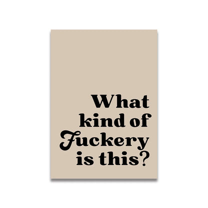 Vintage Pink Cartoon Canvas Wall Art - Posters