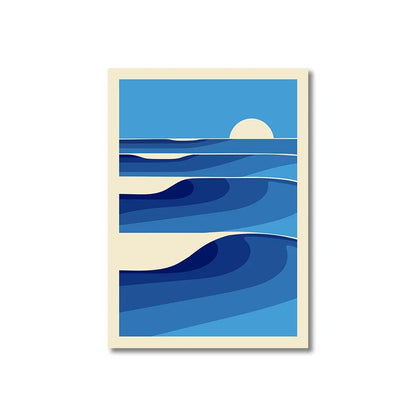 Vintage Pink Cartoon Print Canvas Wall Art - Posters