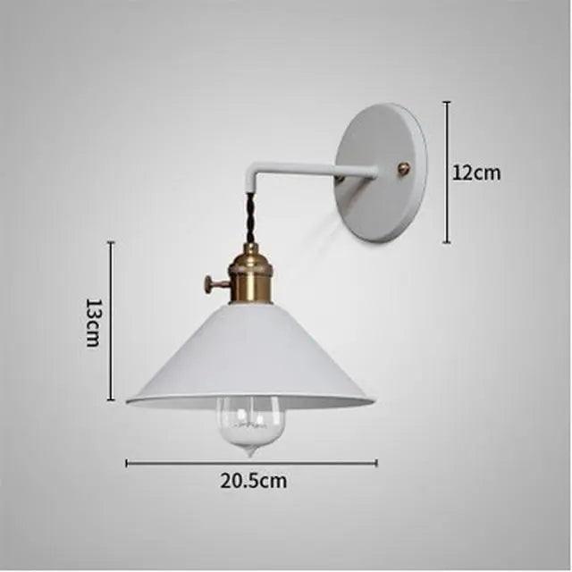 Vintage Plated Wall Lamp