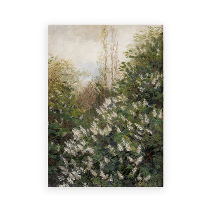 Vintage Summer Landscape Oil Painting Print - Posters