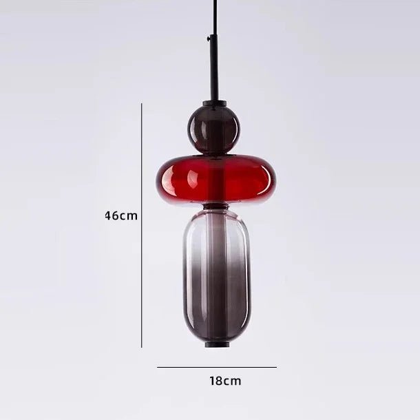 Wabi-Sabi Candy Glass Pendant Light - Decorbites