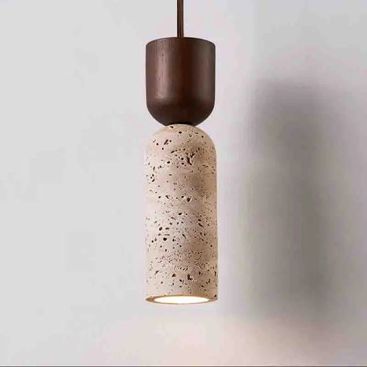 Wabi-Sabi Yellow Stone Pendant Light - Decorbites
