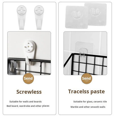 Wall Mounted Storage Shelves and Baskets