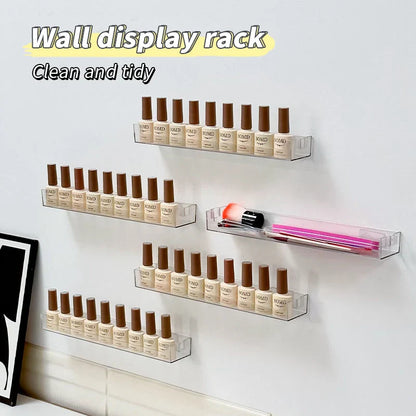 Wall Mounted Transparent Storage Rack for Figures