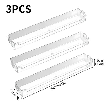 Wall Mounted Transparent Storage Rack for Figures - 3pcs