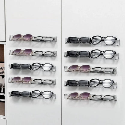 Wall Mounted Transparent Storage Rack for Figures