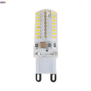 Clear glass decorbites dimmable warm white g9 led bulb with multiple yellowish leds for living room lighting