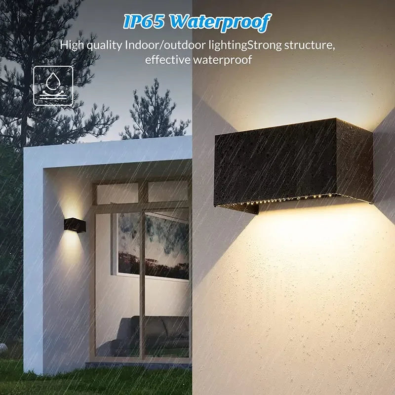 Waterproof Aluminum LED Wall Lamp - Outdoor & Indoor Lighting