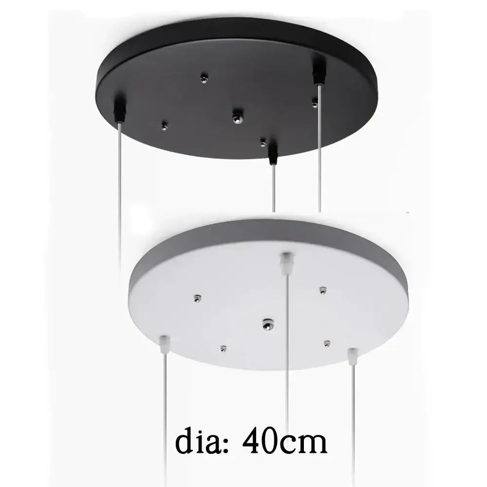 White and black pendant light with sleek circular base and metallic rods ideal for dining room decorbites ceiling mount canopy