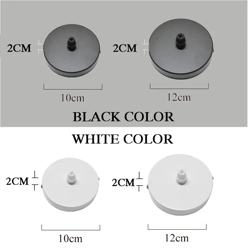 White and black pendant light ceiling mount canopy with hooks featuring circular fixtures and central stems for dining room decorbites ceiling mount