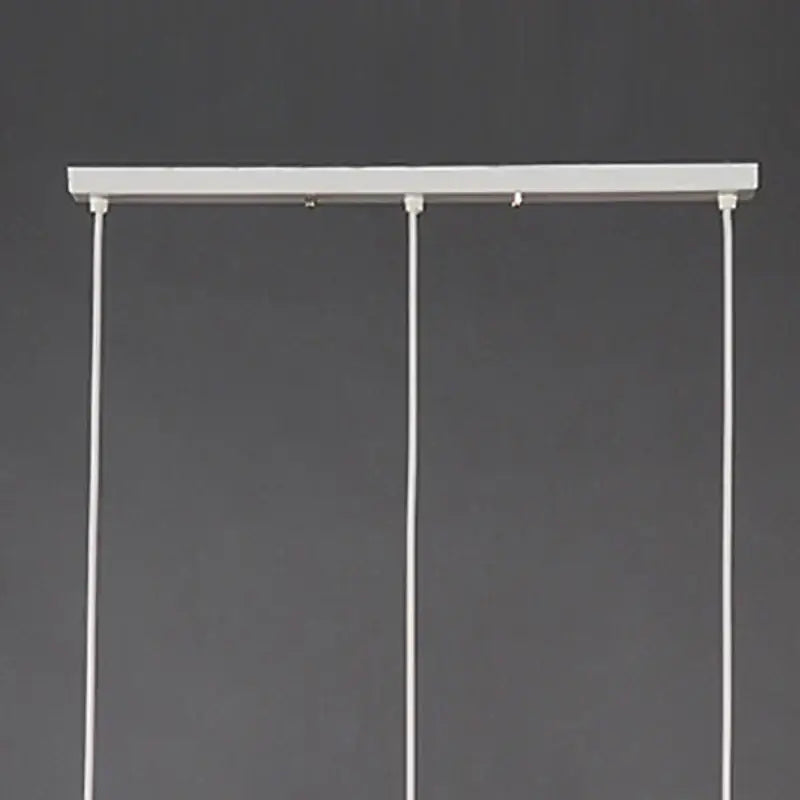 Modern white ceramic led pendant lights with three slender metallic rods for kitchen dining room decorbites ceramic led design