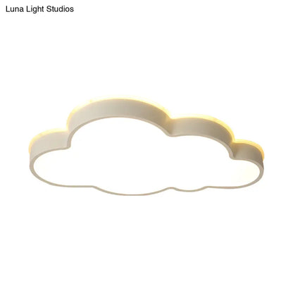 DecorBites™ DecorBites™ White Cloud Slim LED Ceiling Light - Elegant & Modern Aesthetic for Adult & Baby Room