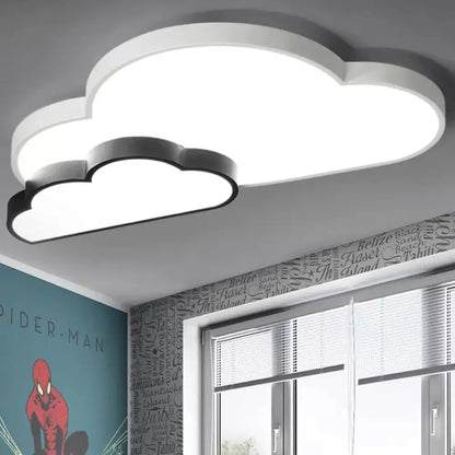 DecorBites™ DecorBites™ White Flush Mount Sky View Ceiling Lamp for Child Bedroom