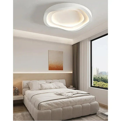 White LED Ceiling Lamps - Modern Minimalist Home Decor