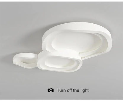 White LED Ceiling Lamps - Modern Minimalist Home Decor