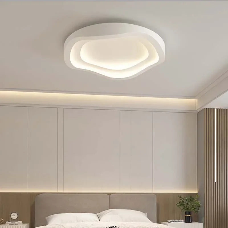 White LED Ceiling Lamps - Modern Minimalist Home Decor