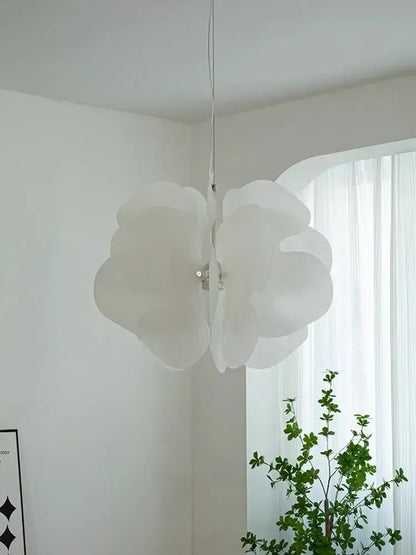 White paper flower butterfly pendant light featuring a delicate white translucent paper flower design for bedroom decorbites butterfly pendant lighting