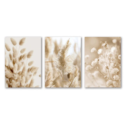 White Seascape Canvas Set - Beach & Botanical Wall Art - PC 30994-96-3PCS / 45x60cm
