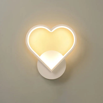 DecorBites™ DecorBites™ White Shaded LED Wall Light for Living Room - Simplicity meets Acrylic Wall Mount Lighting