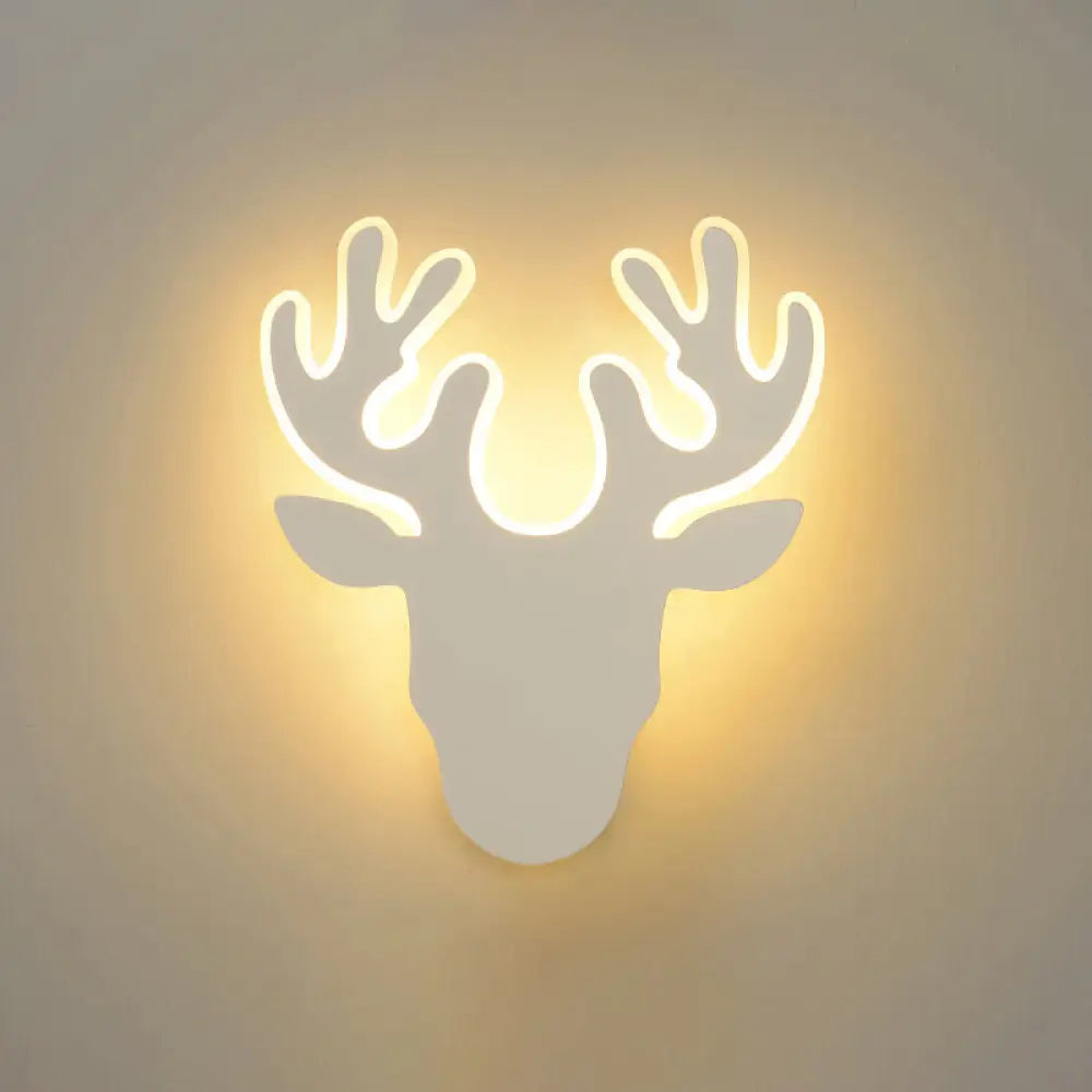 DecorBites™ DecorBites™ White Shaded LED Wall Light for Living Room - Simplicity meets Acrylic Wall Mount Lighting