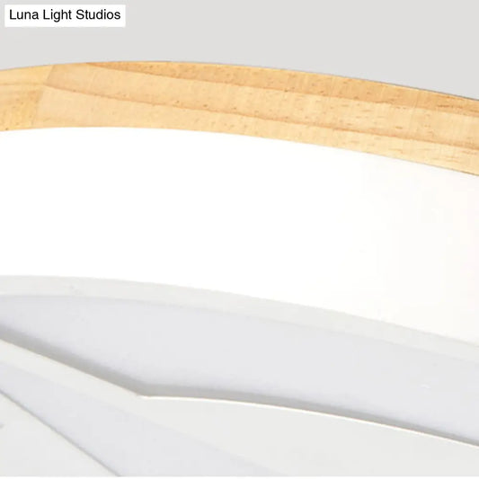 DecorBites™ DecorBites™ Wood LED Star Flush Mount Ceiling Light with Acrylic Shade for Boys Bedroom – Modern Style