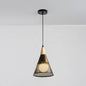 Wooden Cone Pendant Light with Modern Hollow Design - Perfect for Restaurant Decor