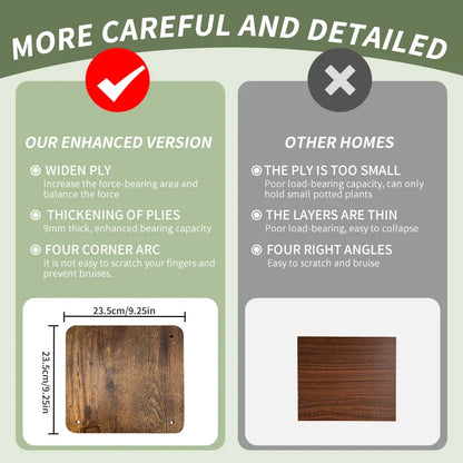 Wooden Flower Plant Stand Shelf - 4/5/6 Tier