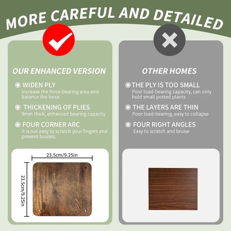 Wooden Plant Stand Shelf Tiered Flower Pot Display