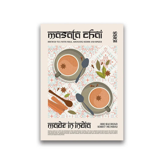 World Cuisine Food Canvas Print for Home Decor - 14 / 50x70cm No Framed