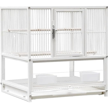 Wrought Iron Bird Cage for Conures Lovebirds - 30 Inch - United States