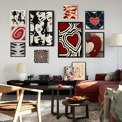 Y2K Rock Style Canvas Posters for Retro Chic - Posters