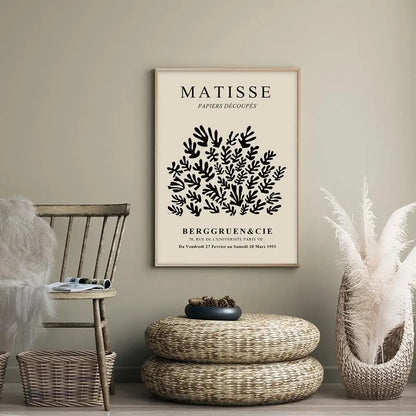 Yayoi Kusama Inspired Orange Floral Canvas Art - Posters