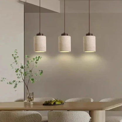 Yellow Stone LED Pendant Chandelier - Retro Nordic Style